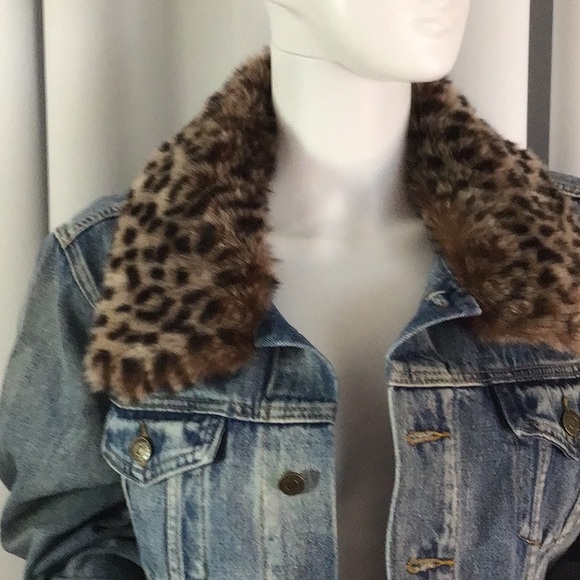 Libyan jean jacket lot466 size 3X - Picture 5 of 8